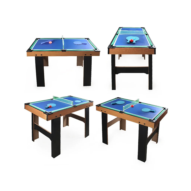 โต๊ะมัลติเกม 4-in-1 พร้อมฟุตบอล แอร์ฮอกกี้ ปิงปอง และพูล