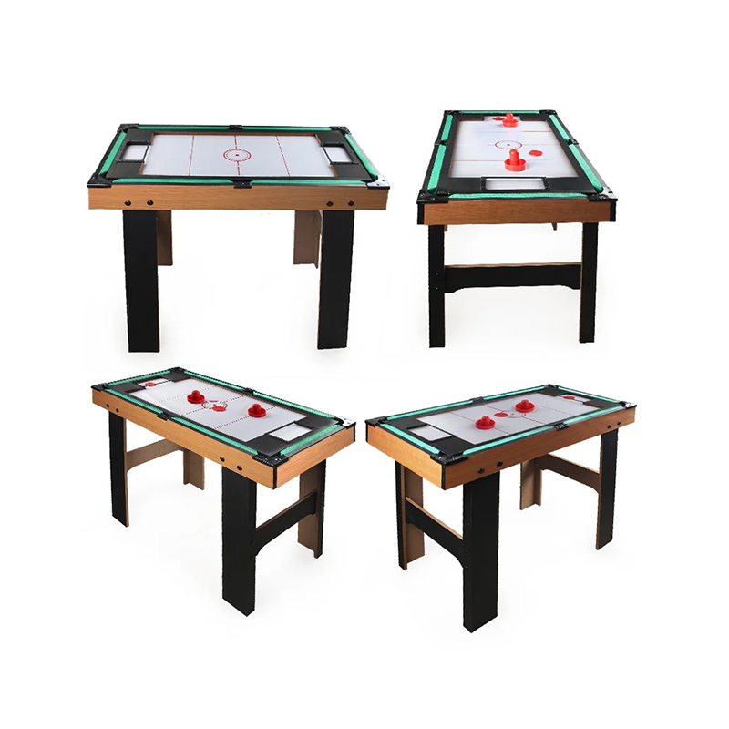 โต๊ะมัลติเกม 4-in-1 พร้อมฟุตบอล แอร์ฮอกกี้ ปิงปอง และพูล