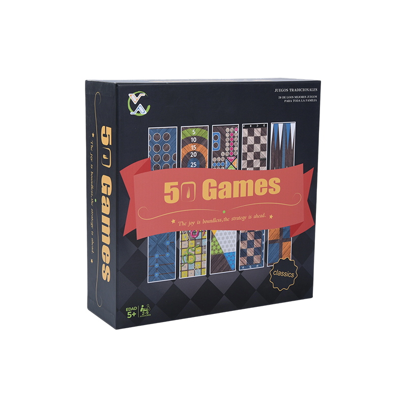 ชุดเกมกระดานแบบดั้งเดิม 50-in-1