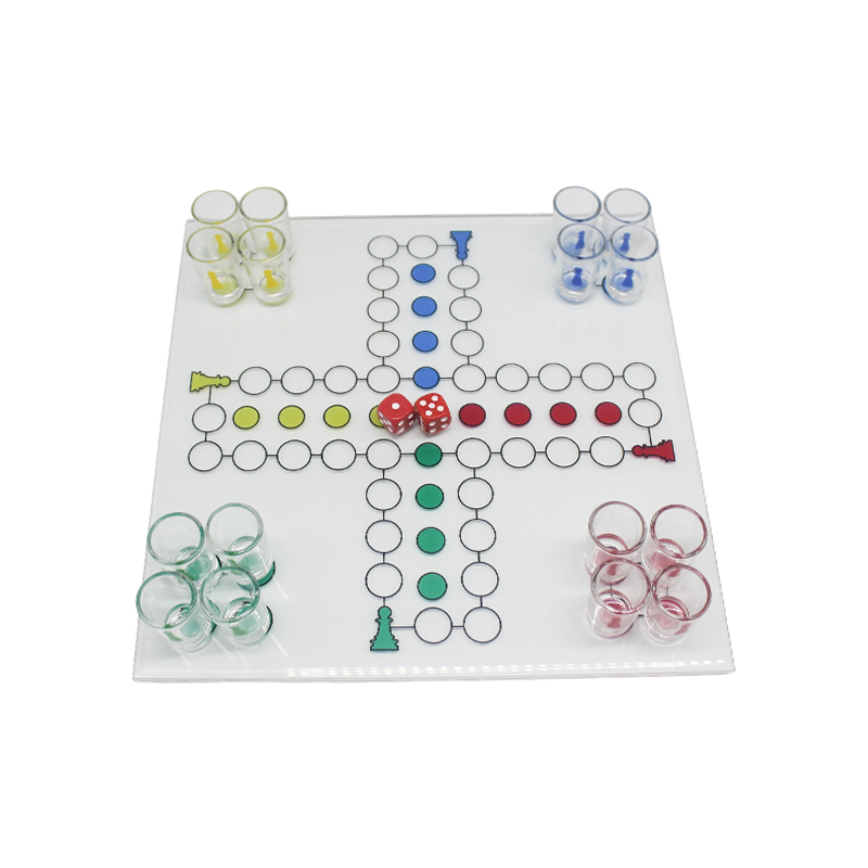 ชุดเกมดื่ม Crystal Ludo