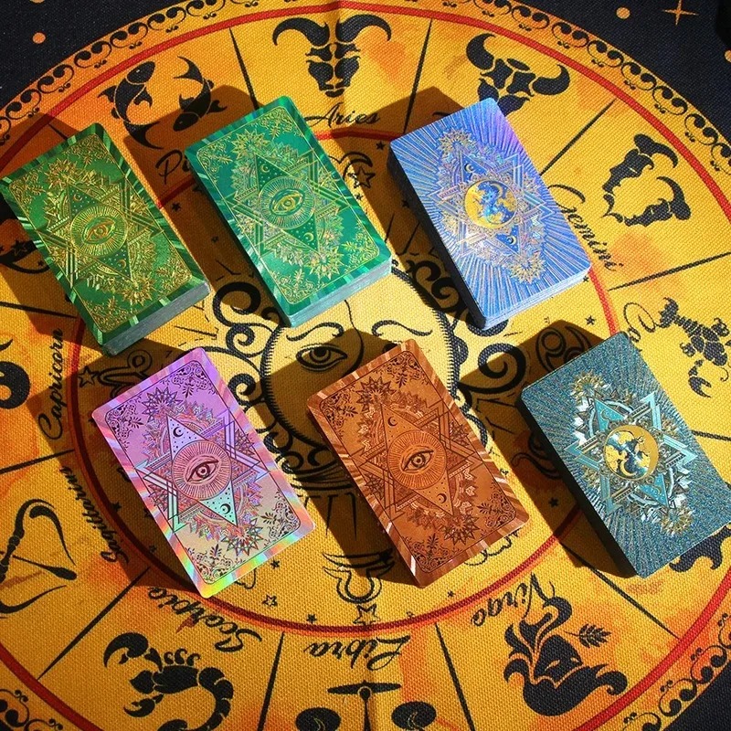 Zodiac-Themed Collectible Edition - Mystic's Treasure Tarot และชุดคริสตัล