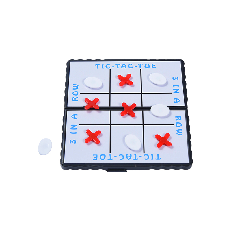 เกม Tic-Tac-Toe แบบแม่เหล็กพับได้ - Compact Travel Edition