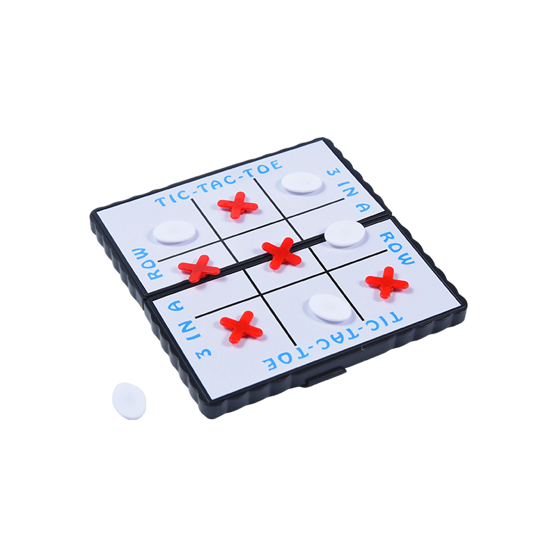 เกม Tic-Tac-Toe แบบแม่เหล็กพับได้ - Compact Travel Edition