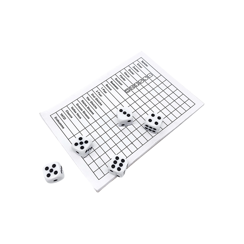 เกมลูกเต๋าคลาสสิก Essentials YATZY Scoreboard Set