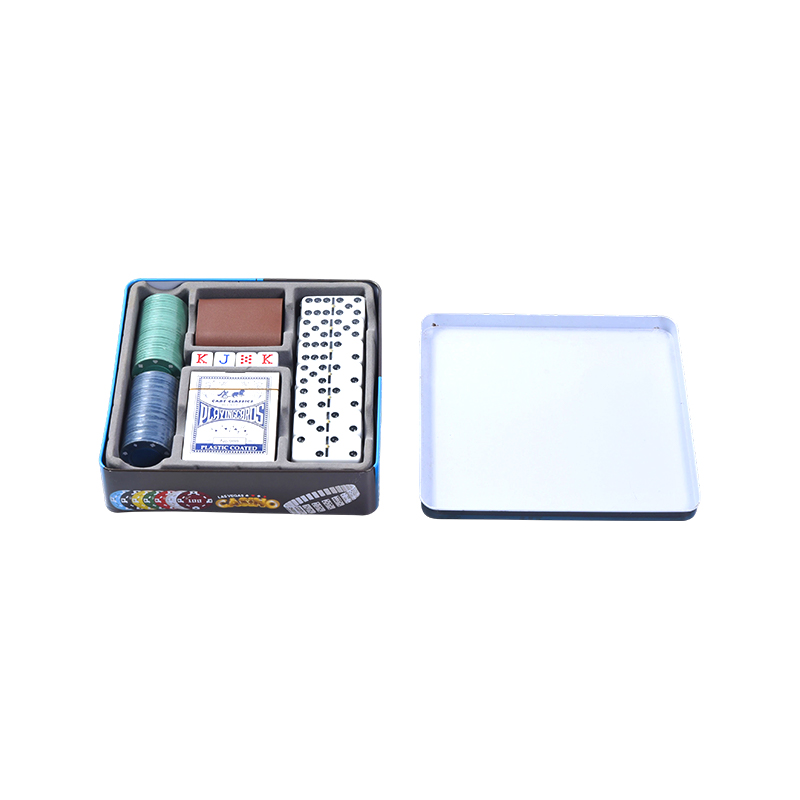 ชุดเกมคาสิโน Metal Tin 5-in-1