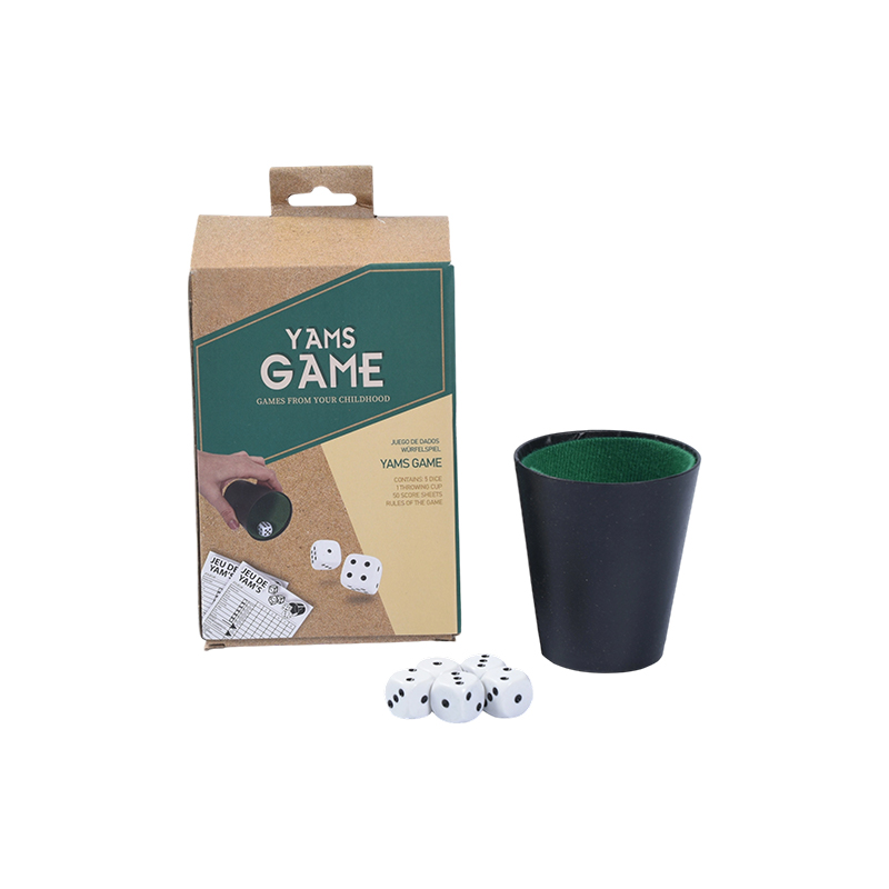 Portable Throw Cup Edition - ชุดเกมลูกเต๋า YAMS วินเทจ